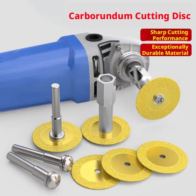 Diamond Grit Small Saw Blade Cutting Disc for Angle Grinders, 40/50/60MM Grinding Wheels, Power Tool Accessories for Small Gap Cleaning & Glass Polishing