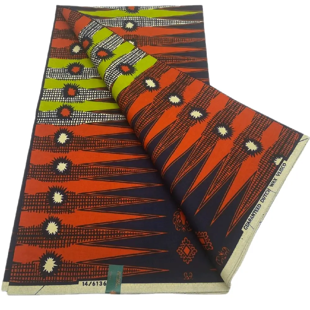 Authentic African Print 100%Cotton 6yards