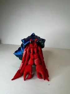 Hermes the Hermit Crab articulated
