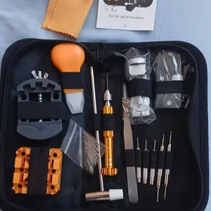 Watch Repair Kit, 1 Set Watch Battery Replacement Tool Kit, Professional Watch Tool Kit With Watch Link Removal Tool & 6 Extra Pins & Watch Band Tool