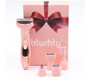 Blushly 5-in-1 Rechargeable Hair Trimmer w/ Battery Read