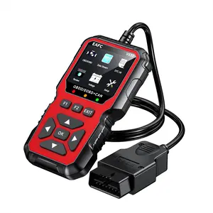 12V Car Scanner Diagnostic Tool, Engine Light Code Reader, Reset Function, Data Stream, I/m Ready, Evaporation and Oxygen Test, Universal Adapter, Automotive Scan Tool, OBD Scanner