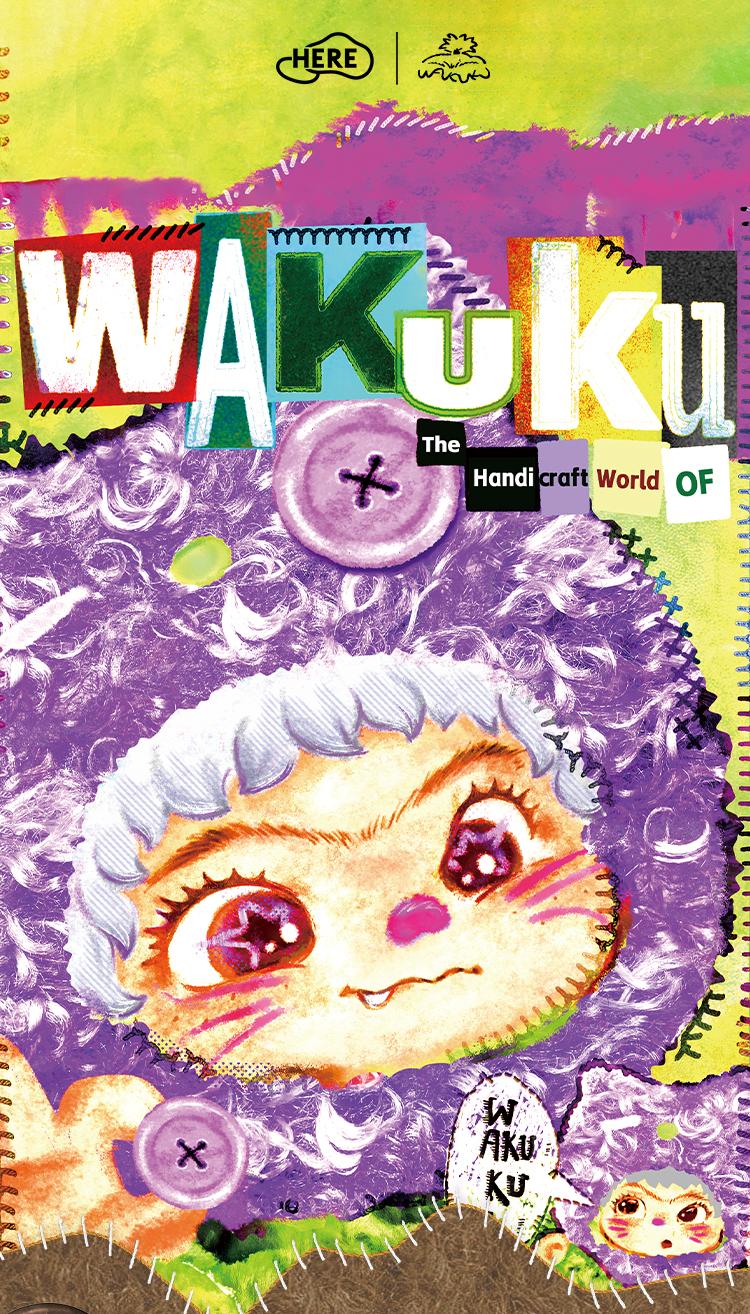 WAKUKU-The handicraft world of WAKUKU Series Vinyl Plush Doll Blind Box