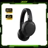 Acer OHR205 Wireless Headphones Hi-Fi Foldable Everyday for Music & Calls, Multi-Device Switching, Bluetooth & 3.5mm Wired Option, 100H Playtime, 4H Fast Charge, Lightweight Over-Ear Design