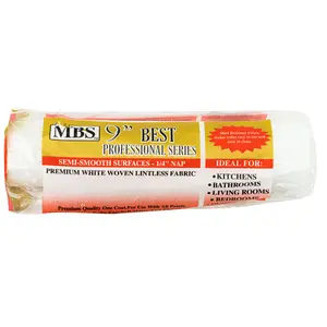 WorldWide Sales Online MBS 9" Roller Cover 1/4" Nap Professional Lintless Dralon Fabric – import_2021_10_29_212114, Roll