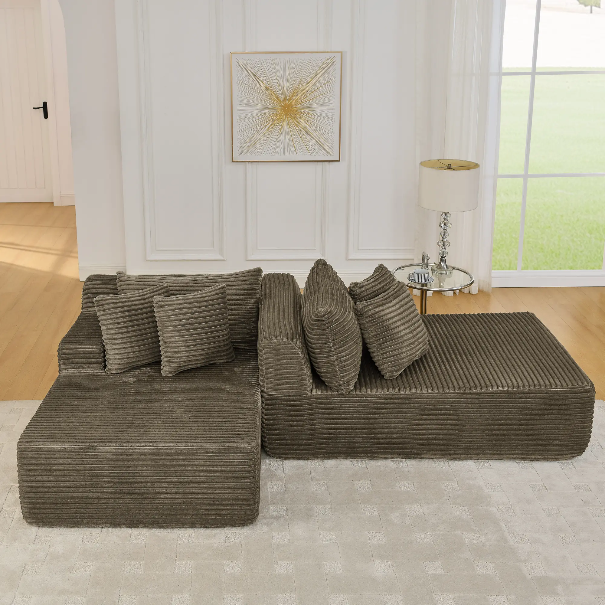 Brown + Foam + 2 Seat