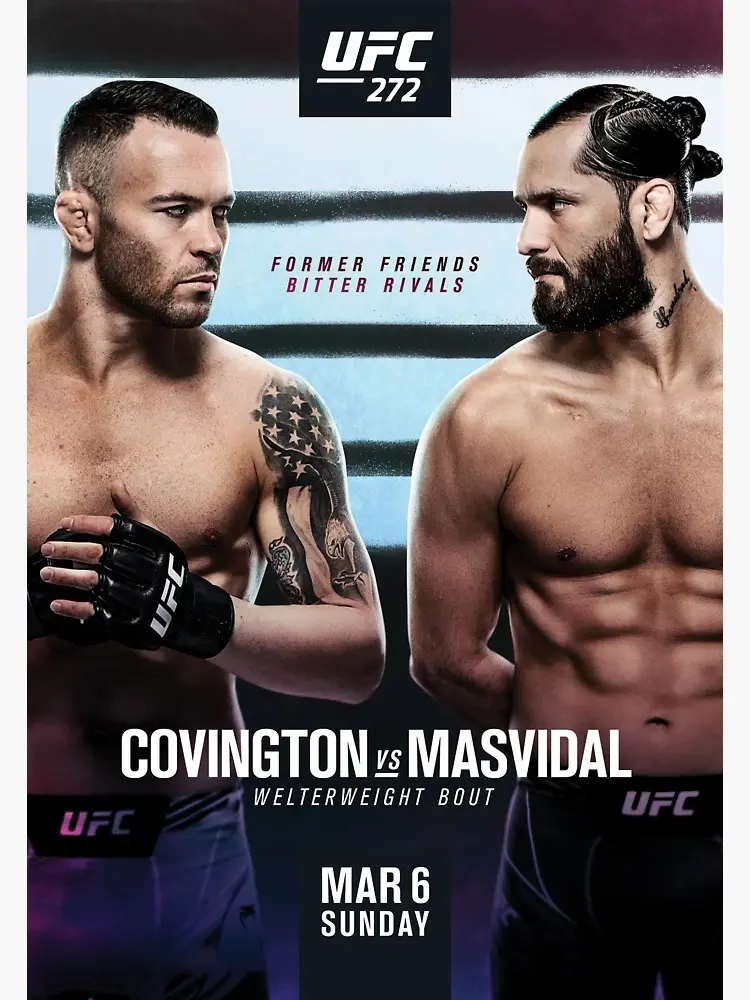 UFC 272 Sticker