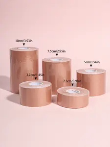 A roll of invisible breast lifting tape, strong adhesive nipple cover, non-woven fabric, suitable for weddings, formal events, daily life-firmly fixed, seamless wearing, compatible with A- E cup sizes-female breast lifting and nipple cover, Wedding a