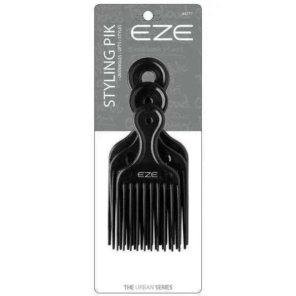 ANNIES Haircare Picks, 3-Count Set in 3 Sizes for Multiple Lengths (S, M, L), Hair Volumizer and Lifter for Natural Curls, Adults, Short/Med/Large, Hairdressing, Craft Styles, Styling Pikes, Styling Tools, 3-Pieces