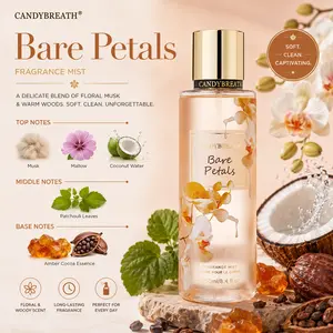 Bare Petals Body Fragrance Mist,- 8.4 fl oz