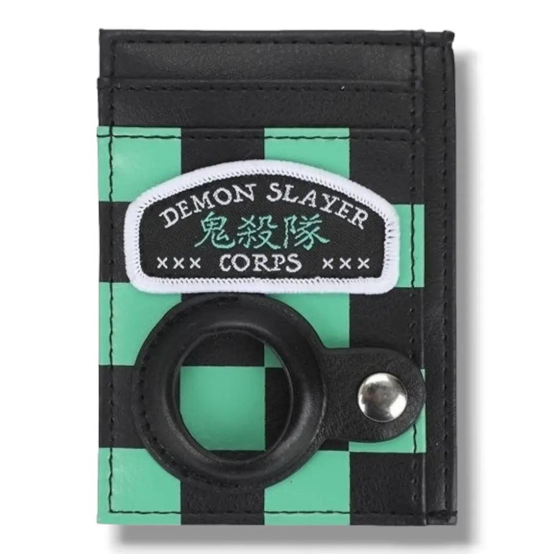 Demon Slayer Corps Tracker Pouch Card Wallet PU Leather Card Holder