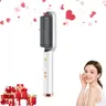 Electric Hair Straightener Brush, Heated Brush, 1 Count Durable Hair Straightening Comb, Hair Styling Tool for Home & Salon Use, Hairdressing Tool