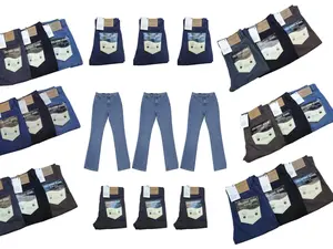 3 Jeans Men's Denim Pants Premium Cotton Straight Leg Regular Fit Style  2 SIZES UP FOR BAGGY Menswear Classic Zipper Streetwear raw denim Casual Trouser graduation outfits baggy pants baggy jeans men