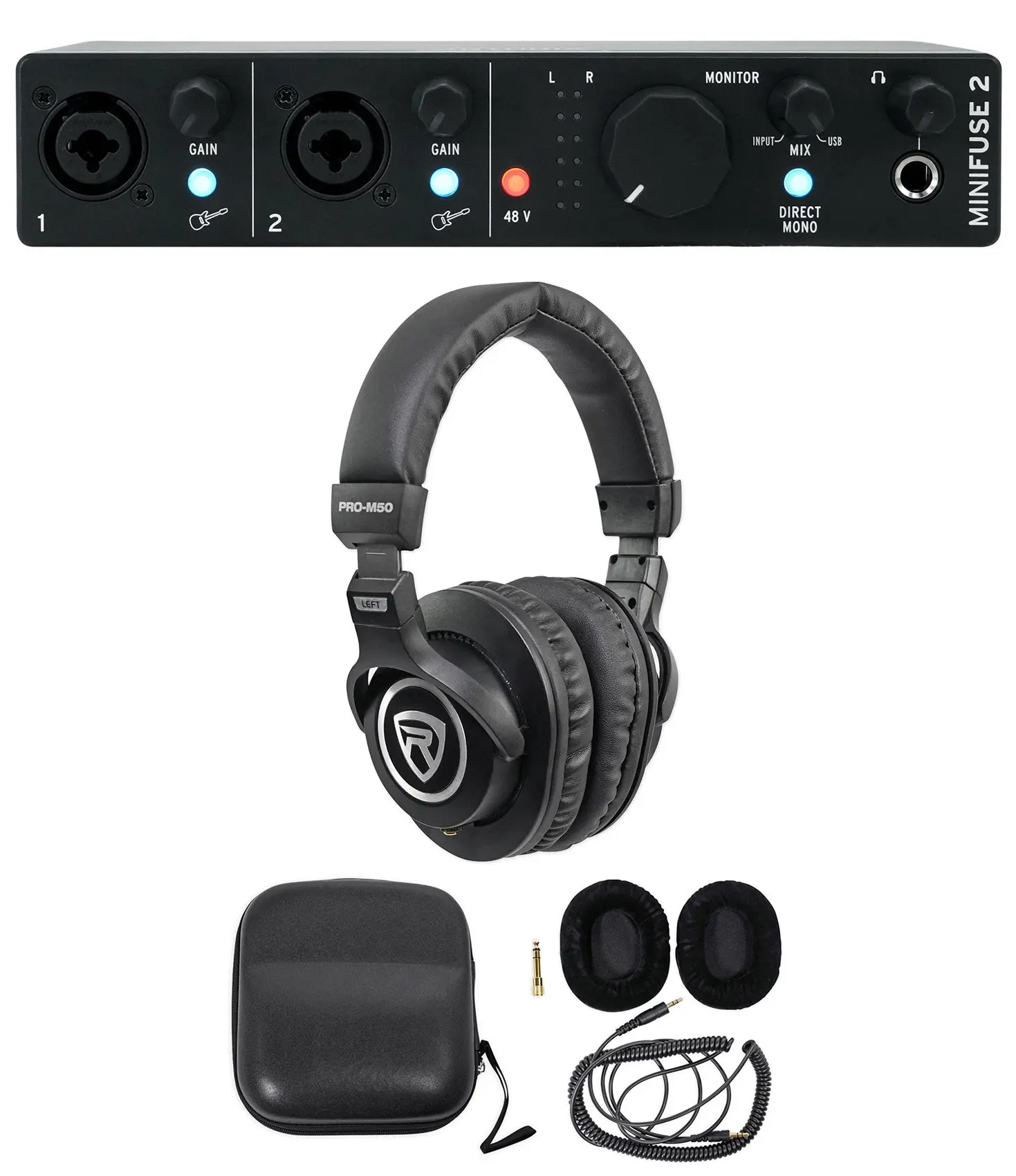 Minifuse 2 Black+PRO-M50