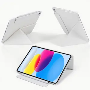 SPALLO for iPad Pro (M5) 2025 & iPad (A16) 11th /10th Generation Magnetic Case, Compatible with iPad Air (M3) 7th/6th/5th/4th & iPad Mini Cover,Portrait/Landscape Smart Folio with Pencil Holder, 4 Standing Angles