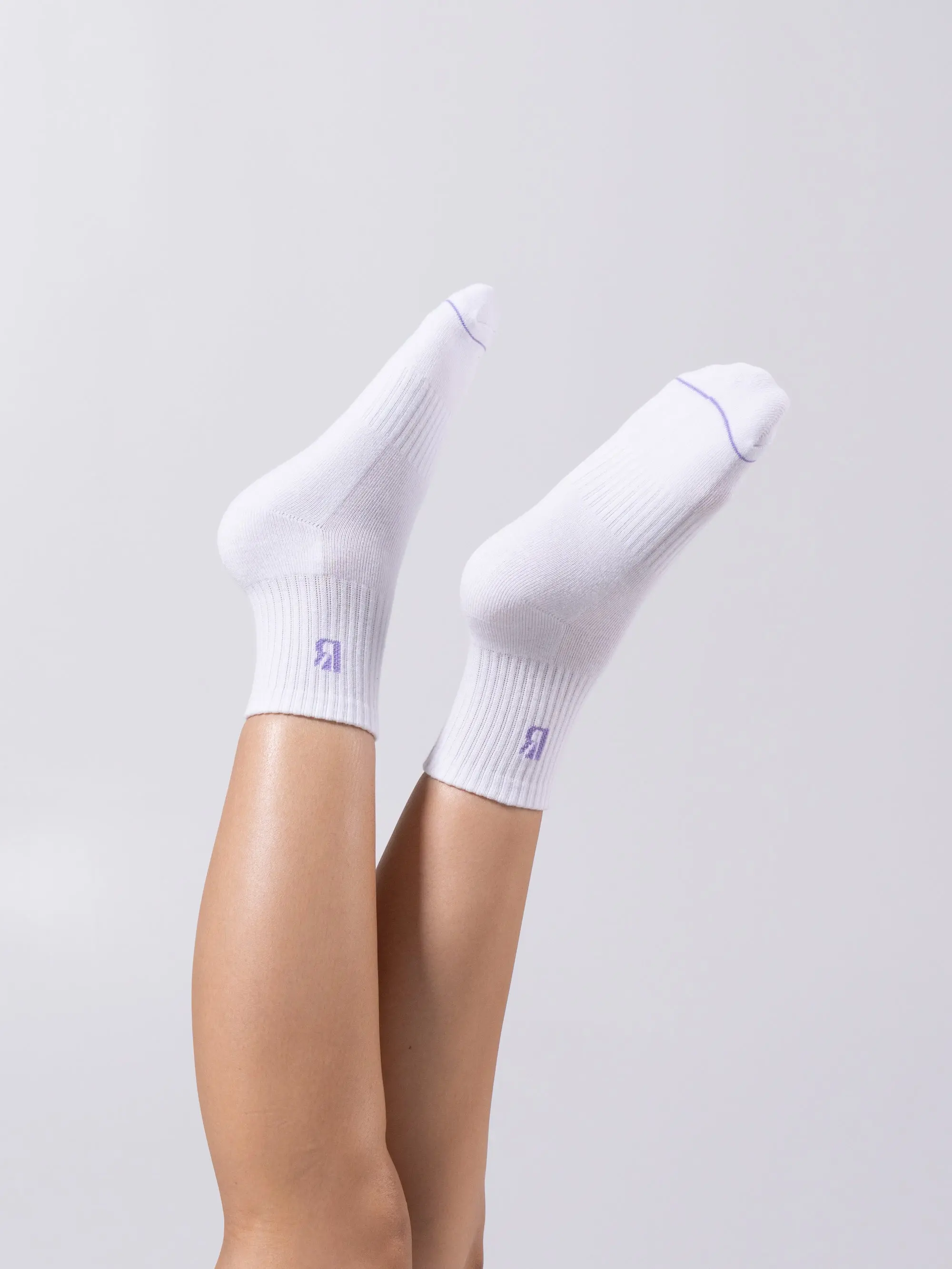 3 Pack Quarter Crew Socks - Essential Brights