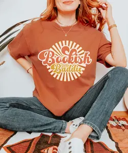 Bookish Baddie T-Shirt, Bookish Shirt, Book Lover Shirt, Gifts for Readers, Bookish Merch, Booktok Gifts, Reading Shirt, Bookworm T-shirt