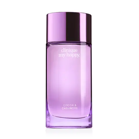 [Clinique] Clinique My Happy Cocoa & Cashmere Eau de Parfum Spray | Warm Amber Scent | Comforting | Addictive | Layerable Fragrance