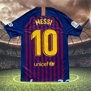 18-19 Barcelona Jersey Home No. 10 Messi Short Sleeve