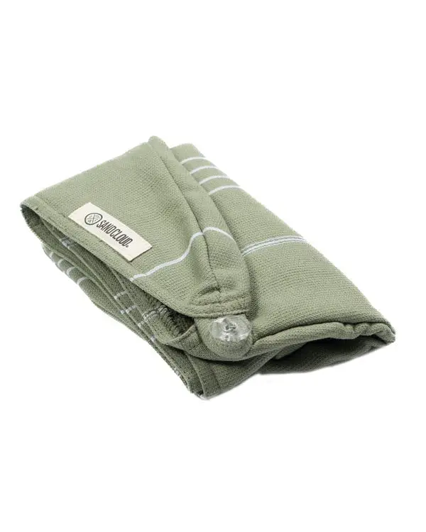 Classic Hair Towel - Hedge Green