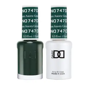 DND - Gel & Lacquer - #747 Aurora Green