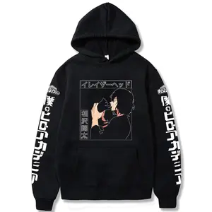 Anime My Hero Academia Aizawa Shouta Graphic Printed Hooded Men Women Long Sleeve Hooides Manga Harajuku Sweatshirt Pullover JVI