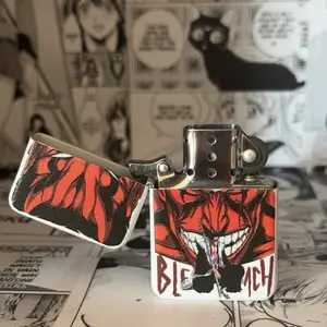 Kenpachi Bleach Anime-Inspired Universal Lighter Case - Stylish Durable Protective, Lightweight