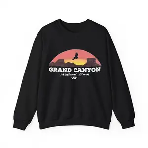 Grand Canyon Arizona National Park Hiking Nature Unisex Crewneck Sweatshirt for Men - T-shirt, Menswear