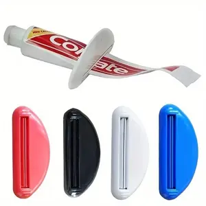4pcs Multi-Functional Toothpaste Dispenser, Toothpaste Holder, Anti-Waste, Compact, Ideal for Daily Use, Travel, Gift for Holidays and Birthdays