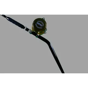 80W 2-Speed Reel on 3pc. Swingtip Tournament Rod