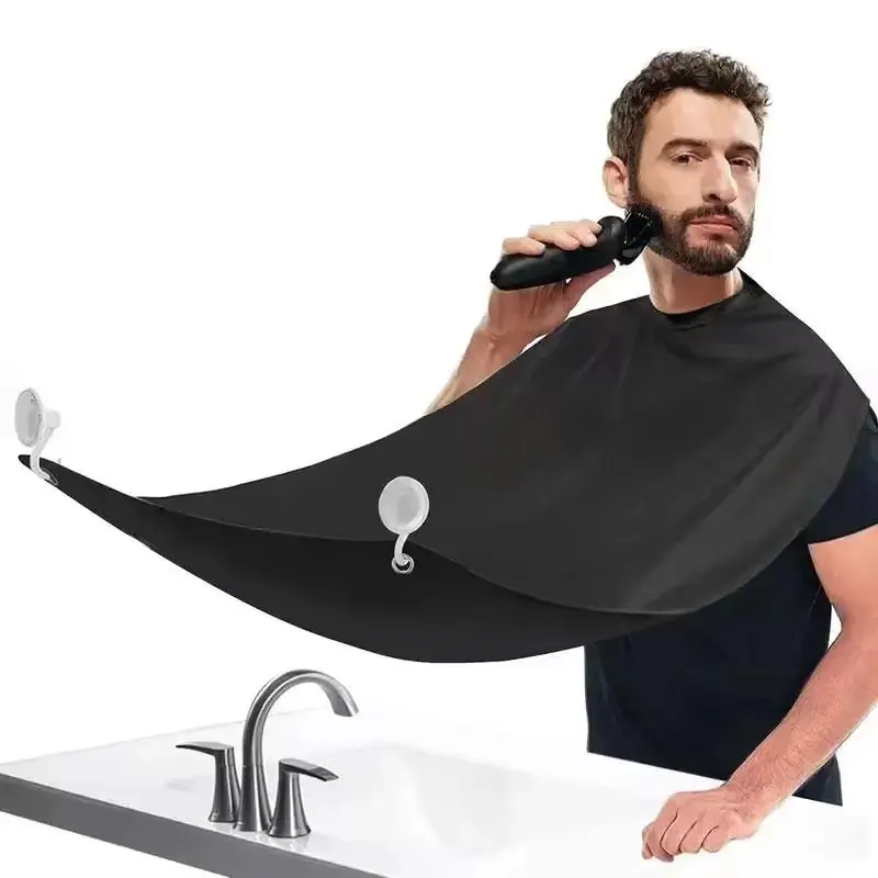 Men's Beard Shaving Apron - Cleaning Bib for Hairdressers and Shavers -  for Grooming and Hygiene
