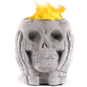 WEYLAND Tabletop Fire Pits - Skull Design