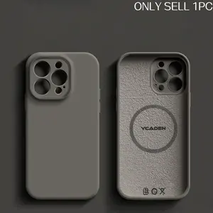 Luxury Liquid Silicone For Magnetic Protective Phone Case For iPhone 16 Plus 15 14 13 12 16 Pro Max 17 17 Pro 17 Pro Max 17 Air Wireless Charging Skin Smooth Cover Accessories