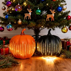 LED Starry Night Pumpkin Light set, Patio Decoration Ornament Gift,living room decor, house decor,funky home decor, Suitable for Home Bedroom Hallway, Thanksgiving, easter home decor,Halloween Decor Night Light