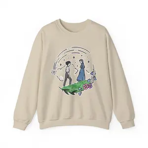 A Heart’s a Heavy Burden T-Shirt, Sweatshirt, Hoodie – Howl & Sophie Inspired, Studio Ghibli, 100% Cotton, Howls Moving Castle Shirts, Ghibli Shirt Anime