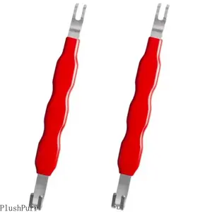 2PCS Automobile electrical terminal connector disconnector tool, plug connector disconnection tool, automotive universal electrical tools