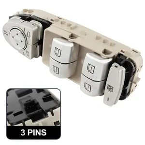 Front Left Master Power Window Switch For Mercedes Benz C300 Sedan GLC300 15-21 A2059056811