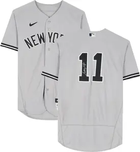 Anthony Volpe New York Yankees Autographed Game-Used #11 Gray Jersey vs. Texas Rangers on April 30, 2023 - Fanatics Authentic Certified