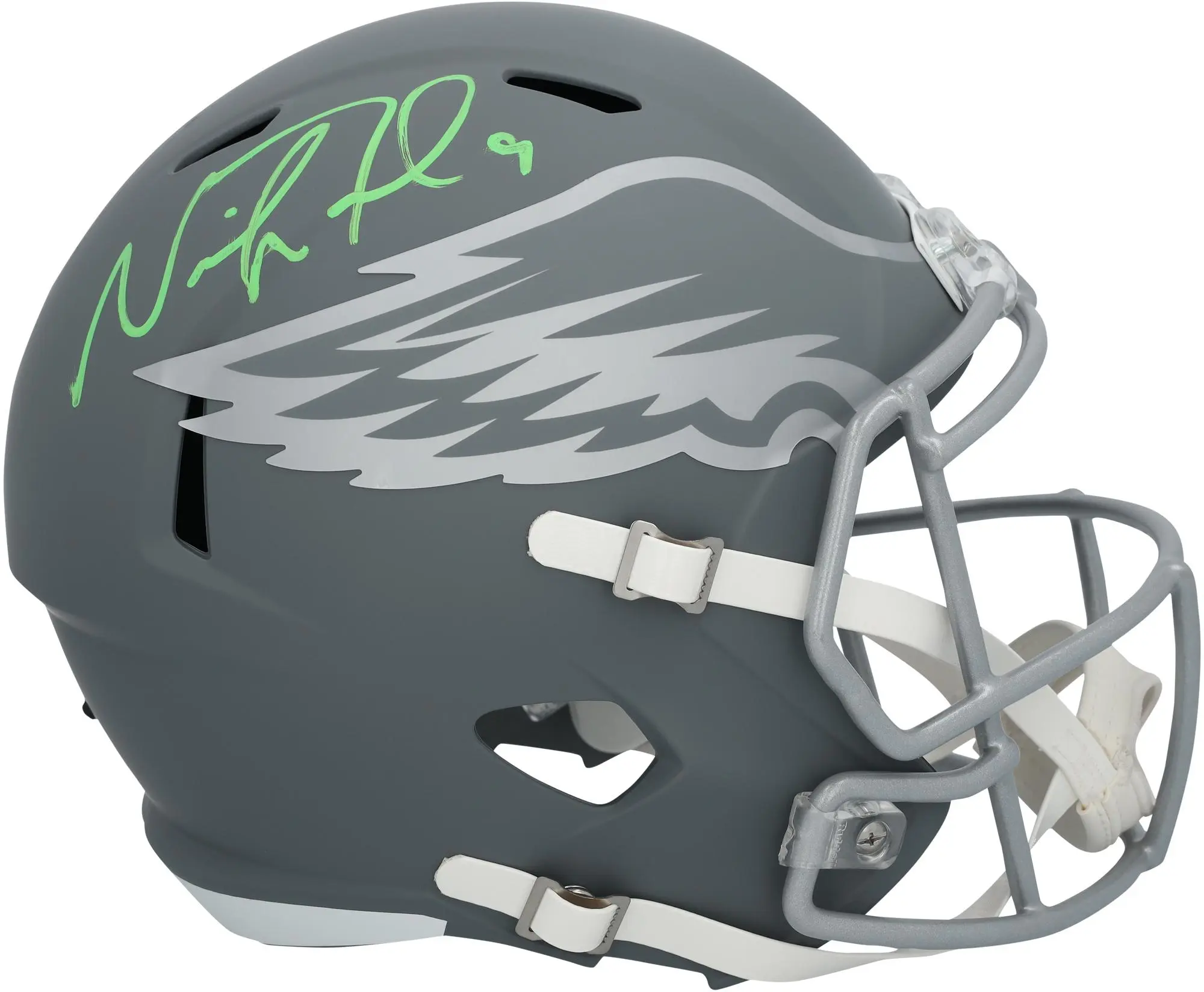 Nick Foles Philadelphia Eagles Autographed Riddell Slate Speed Replica Helmet - Fanatics Authentic Certified