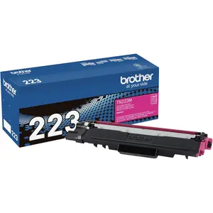 Brother Genuine TN223M Standard Yield Magenta Toner Cartridge for HL-3210CW HL-3270CDW HL-3230CDN MFC-L3770CDW Printers Superior Laser Quality