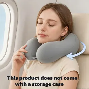 Travel Home Neck Pillow, Ergonomic Design, Provides Cervical Support, Compact Easy Storage, Comfortable Sleep, Ideal for Desk Car Long Flights