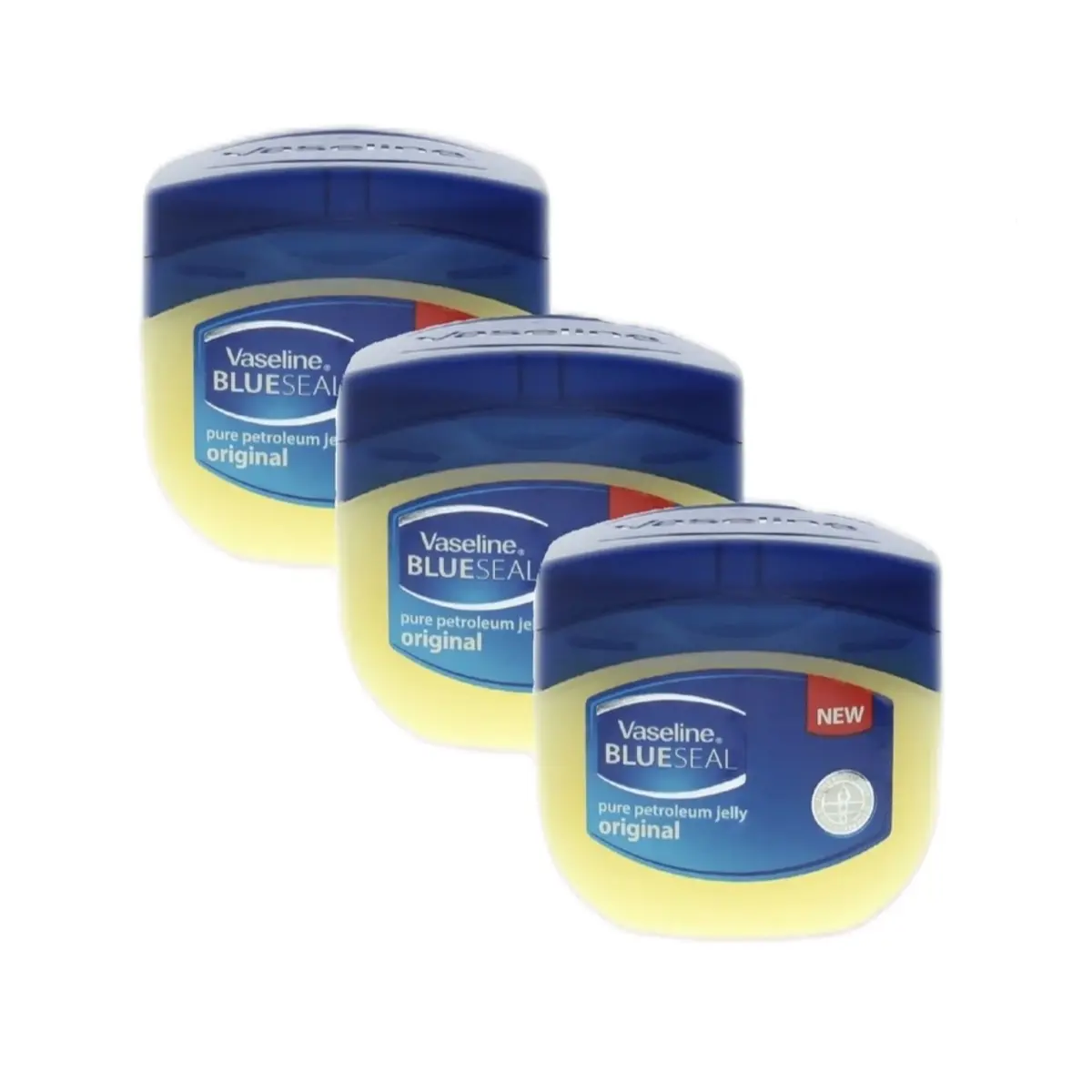 Vaseline BlueSeal Pure Petroleum Jelly Original (100ml) 3ct Moisturizing Skincare