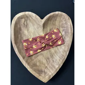 Golden flower headband