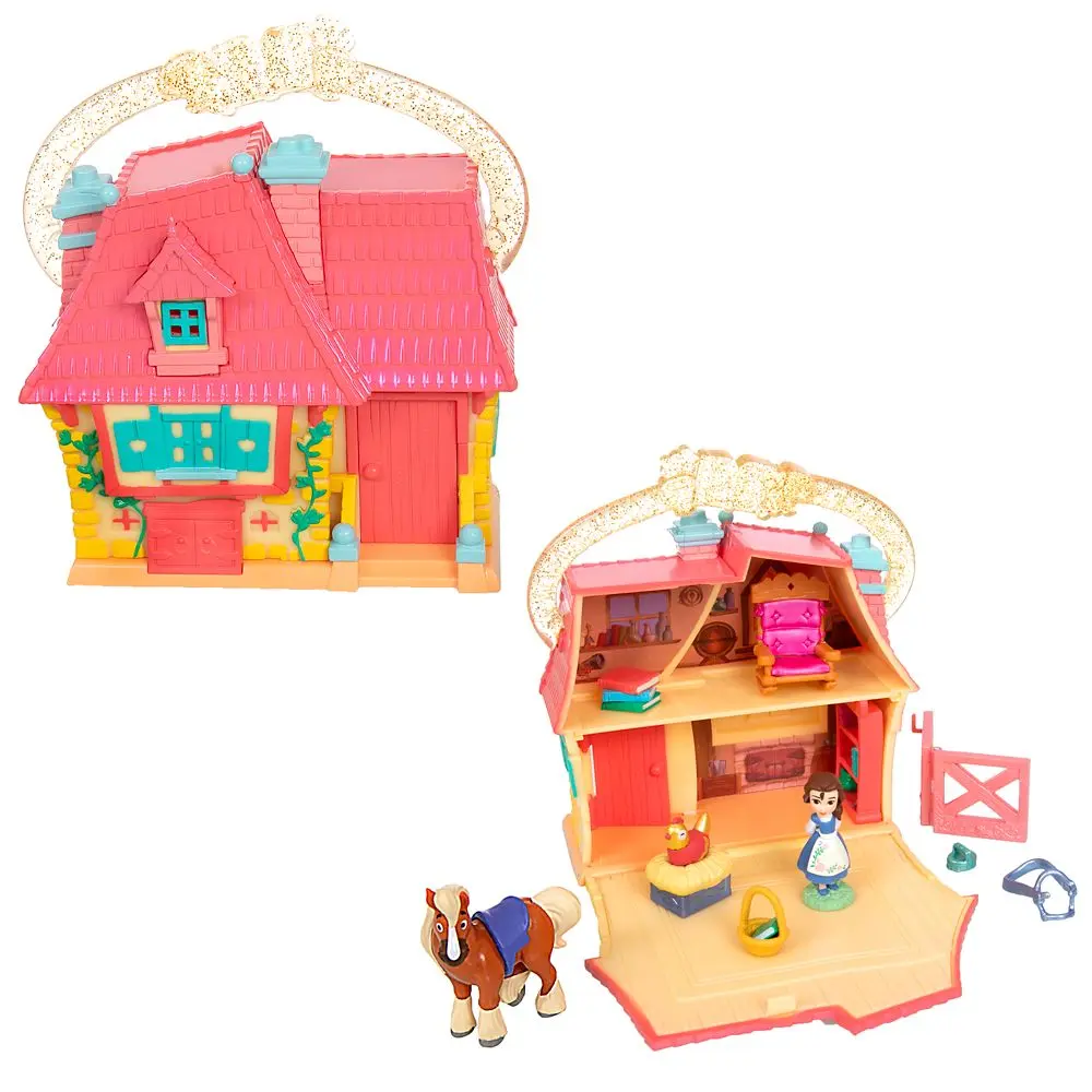 Disney Store Belle Cottage Micro Play Set – Beauty and the Beast – Disney Once Upon a Story Disney Store Belle Cottage Micro Play Set – Beauty and the Beast – Disney Once Upon a Story
