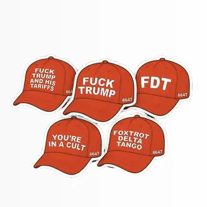 Anti Trump Variety Sticker Pack 5, Anti Tariff Stickers, Anti Maga Stickers, You're In A Cult Sticker, Anti Fascist Anti Racist, Liberal