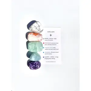 I Am Calm | positive affirmation crystal set