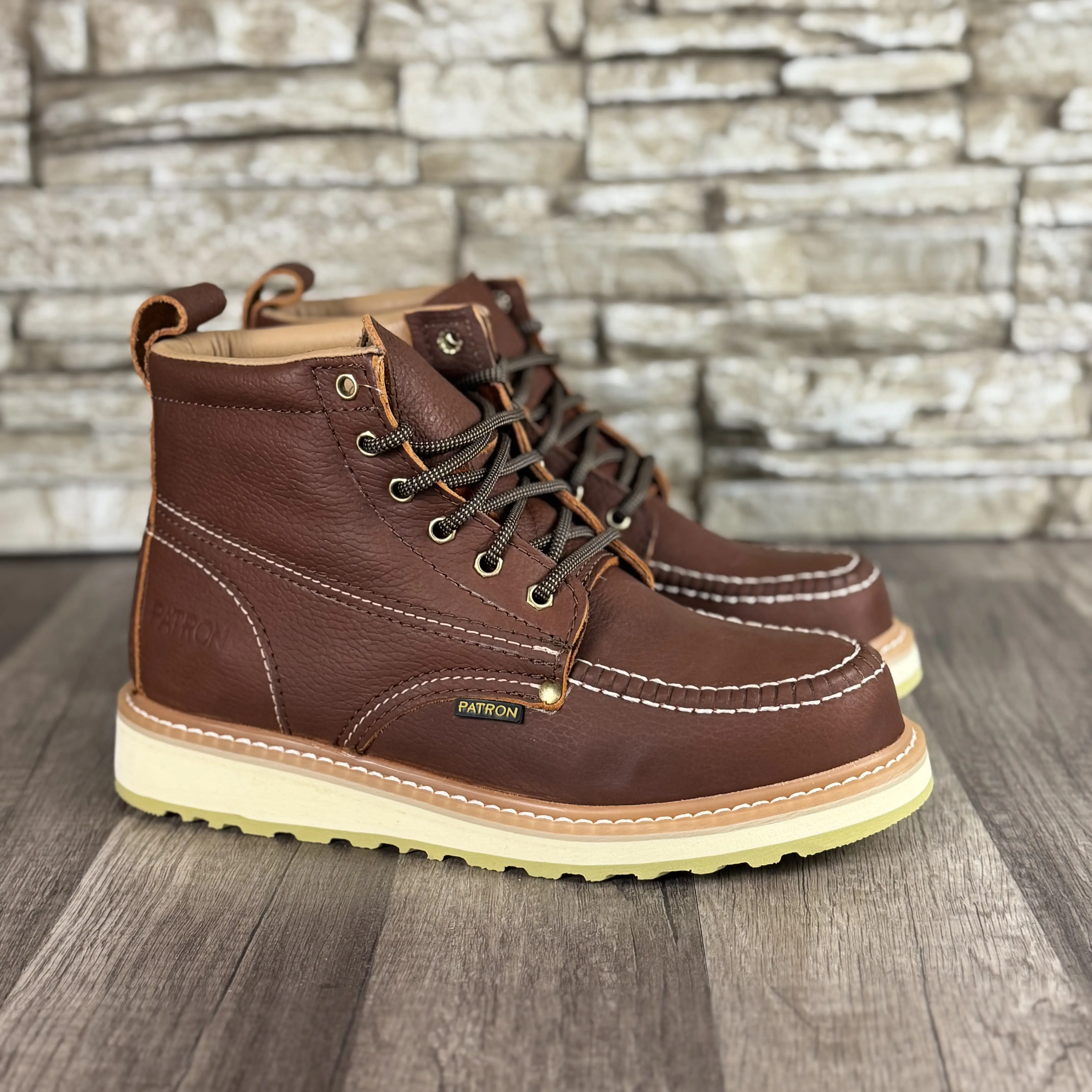 Bota de Trabajo work boot Bota Raptor De Trabajo Lava Miel Para Caballero – carrillo  main image 4