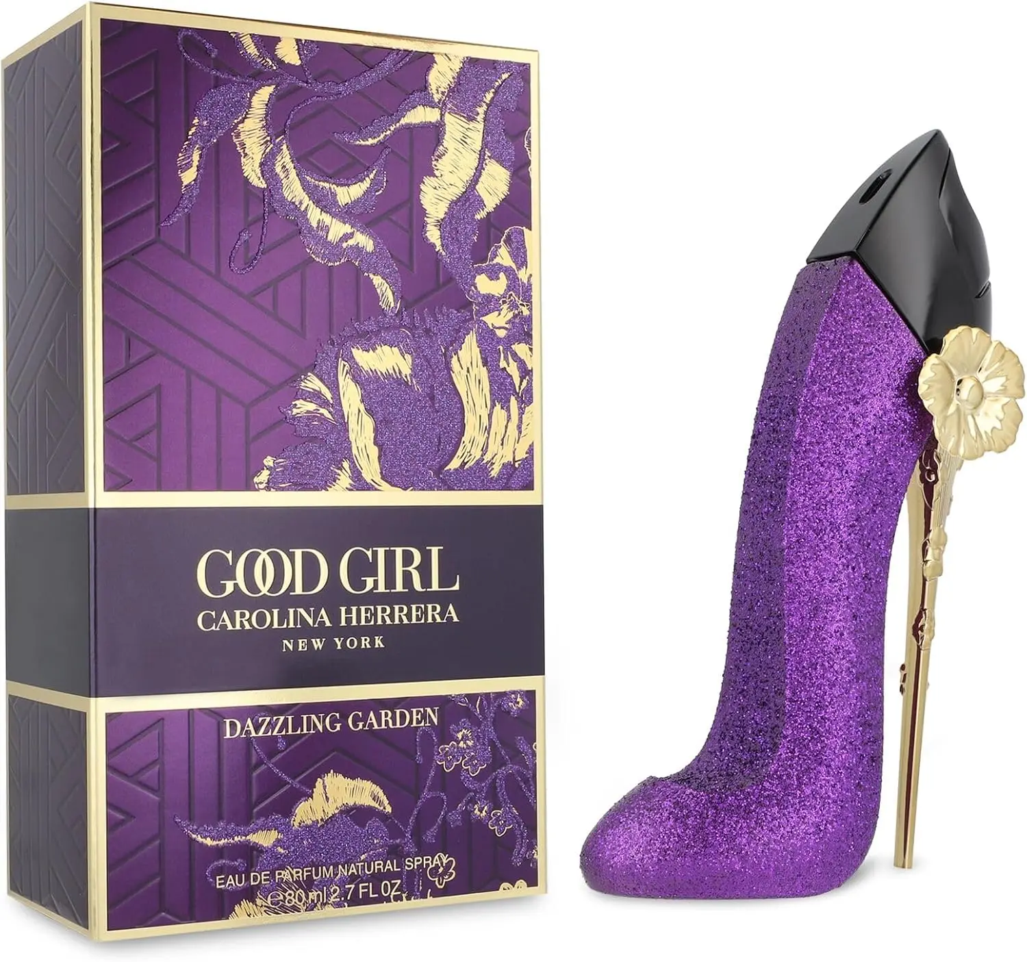 Carolina Herrera Good Girl Dazzling Garden Collector Edition Eau de Parfum for Women, 2.7 fl oz / 80 ml