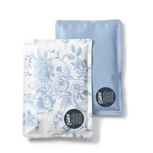 Fit & Fresh 10300I37080 Cool Coolers Soft Ice 2pk - Cornflower Blue Floral Toile
