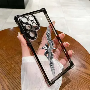 Fallen Angels Aesthetic Design Phone Case Suitable for Samsung Galaxy Smartphone, S26 S25 S24 A37 A57 A17 A07 A56 A26 A36 A55 A35 A14 A24 A34 A54 A25 S23 S22 S21 S20 FE Ultra Plus Edge 4G 5G Anti Fall Protective Matte Back Cover